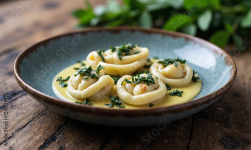 Unique Nettle and Ricotta Gnudi with Sage Brown Butter photo