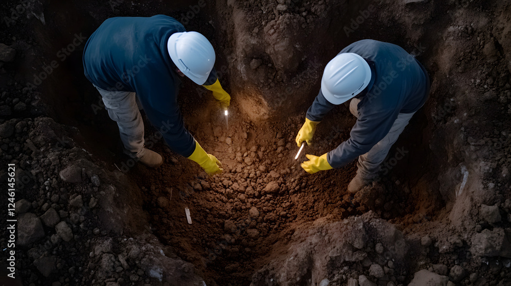 Glow-in-the-dark archaeology dig uncovering future-smart artifacts, with luminous excavation tools and glowing relics, set in a futuristic landscape.
Glow-in-the-dark archaeology dig uncovering future-smart artifacts, with luminous excavation tools and glowing relics, set in a futuristic landscape.