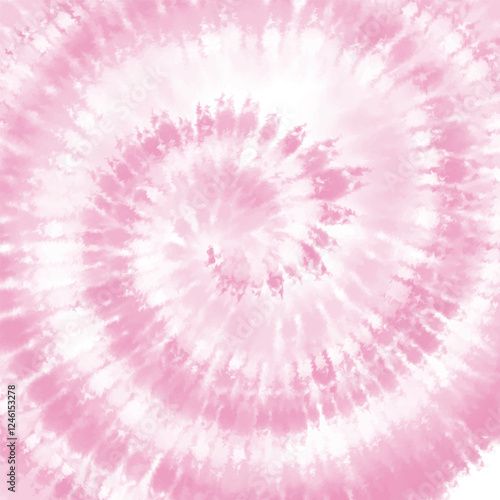 Hand painted pastel pink tie dye background