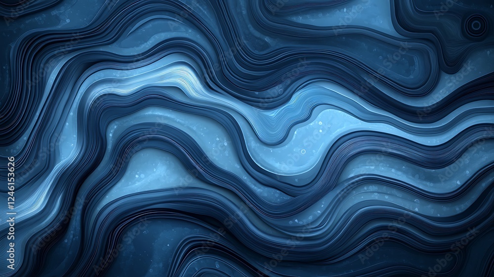 Blue liquid wave abstract background Blue liquid wave abstract background