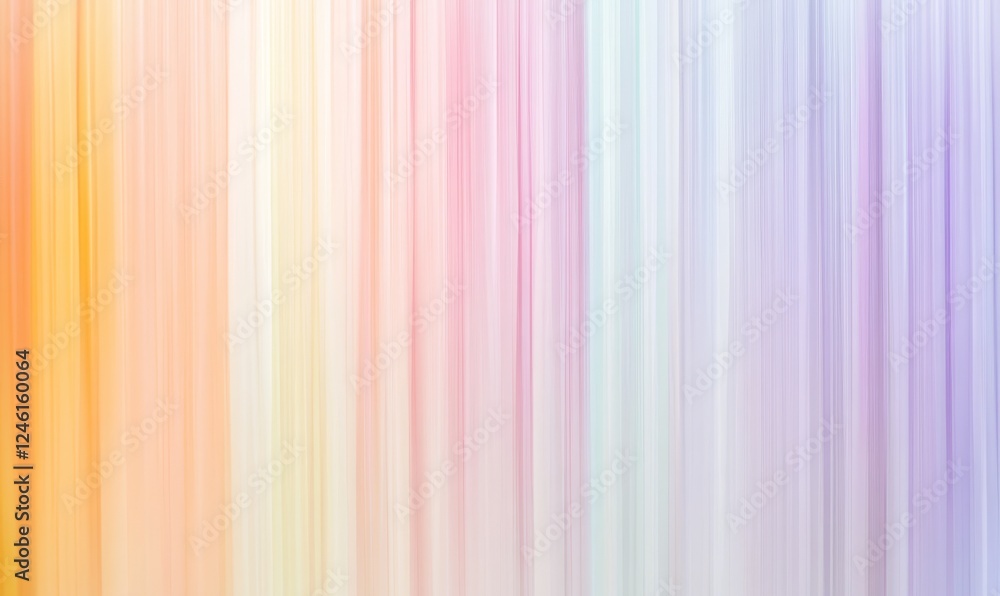 Abstract pastel rainbow lines, blurred motion, background design, website Abstract pastel rainbow lines, blurred motion, background design, website