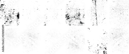 Grunge textures set. Collection of vector, distress, textures .Simply Place grungy textured overlay over any Object to Create grunge ,dirty effect .Various distressed texture for your design.
