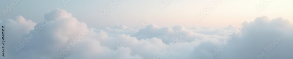 Muted and wispy clouds drift across a soft grey background, foggy, airy, light Muted and wispy clouds drift across a soft grey background, foggy, airy, light