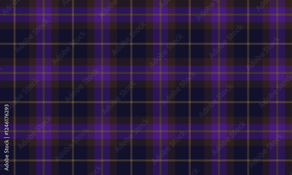 Seamless plaid, blue, purple, brown, yellow, outstanding with a perfect blend of colors, suitable for designing clothes, skirts, pants, creating a unique and bright style. Seamless plaid, blue, purple, brown, yellow, outstanding with a perfect blend of colors, suitable for designing clothes, skirts, pants, creating a unique and bright style.