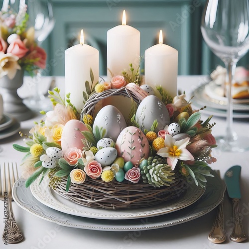 VII Easter Table Centerpieces Floral Non Floral photo