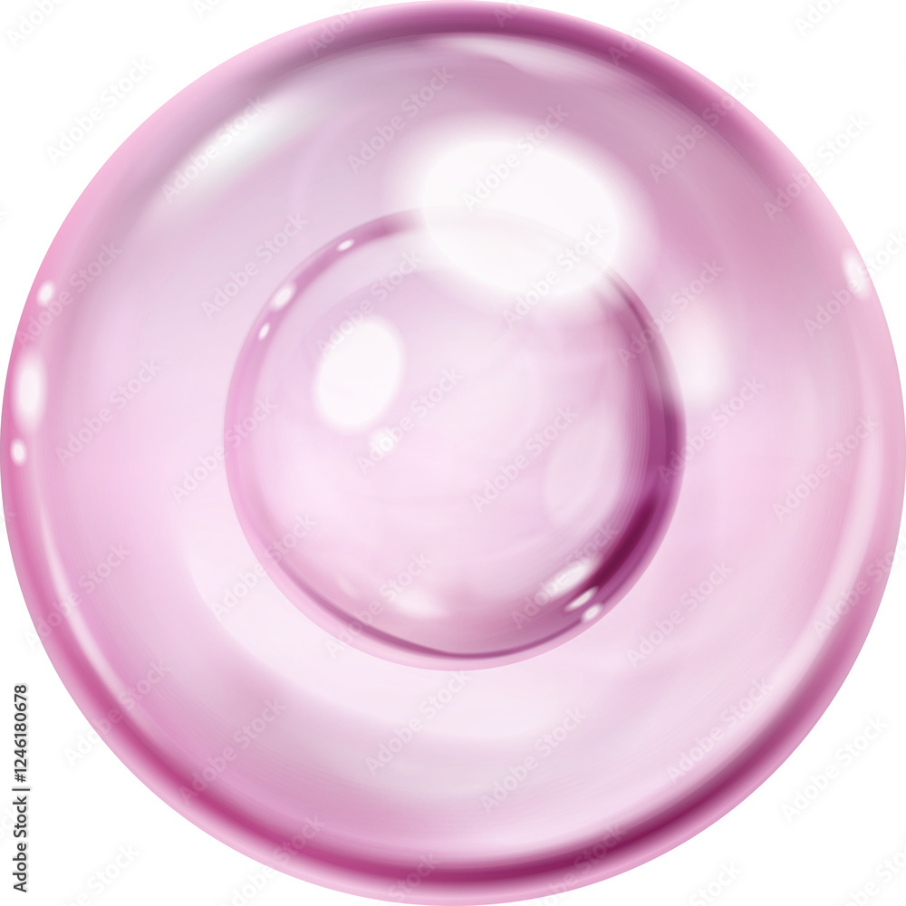 Obraz premium Molecule Bubble