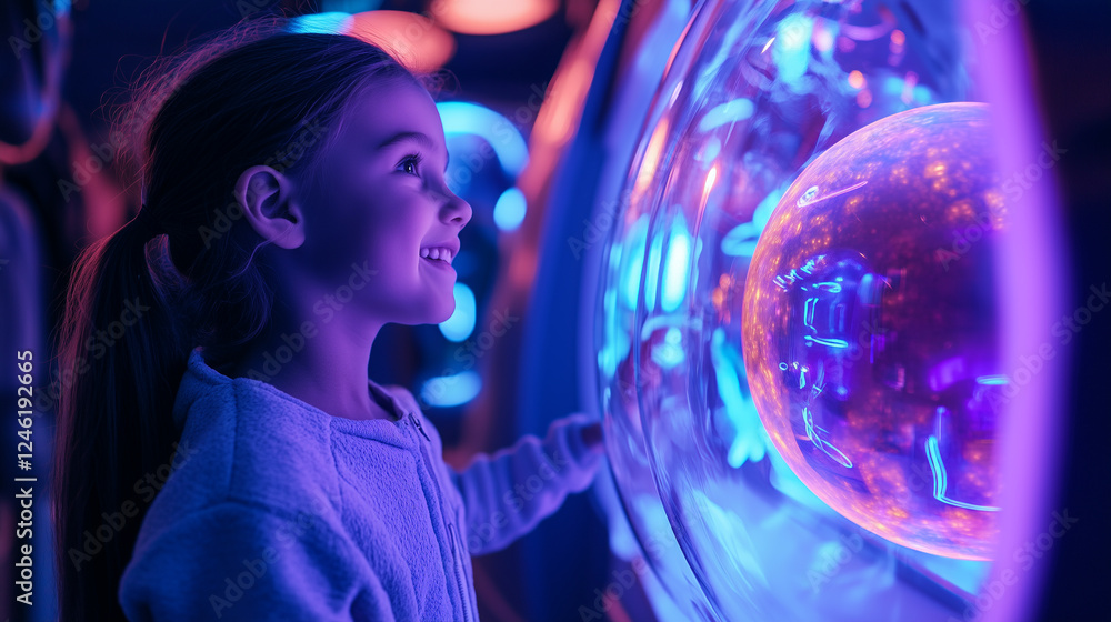 High-tech Easter celebration inside a spaceship with children enjoying futuristic activities High-tech Easter celebration inside a spaceship with children enjoying futuristic activities