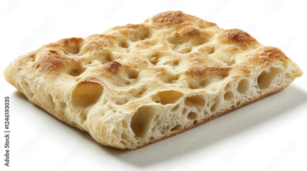 Artisan ciabatta bread rustic bakery food photography warm environment close-up view airy texture concept Artisan ciabatta bread rustic bakery food photography warm environment close-up view airy texture concept