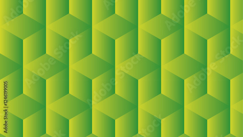 Abstract background or texture for design, colorful pattern, Create a pattern using fluorescent green and yellow, with sharp geometric shapes layered over a textured, seamless geometric pattern