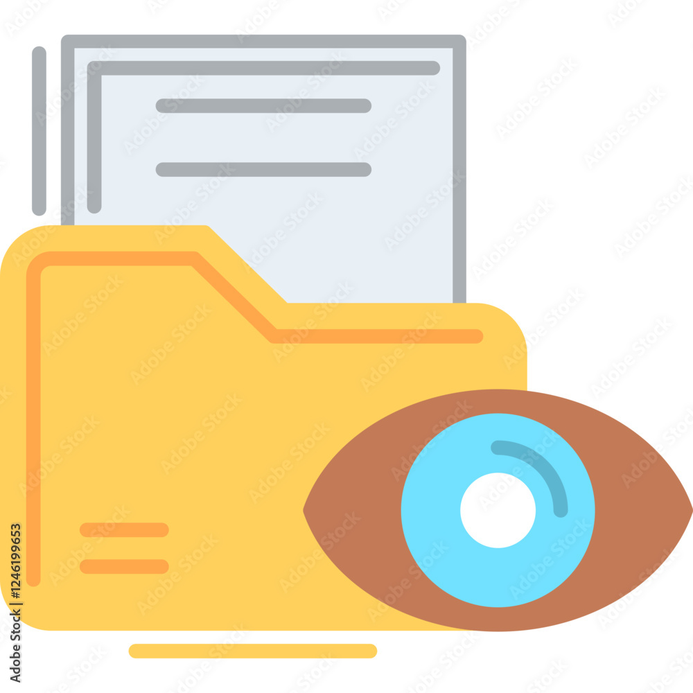 Data Visualization Vector Icon Data Visualization Vector Icon