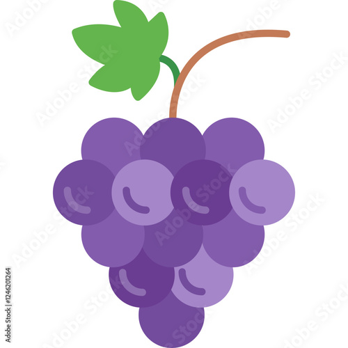 Grapes Vector Icon
