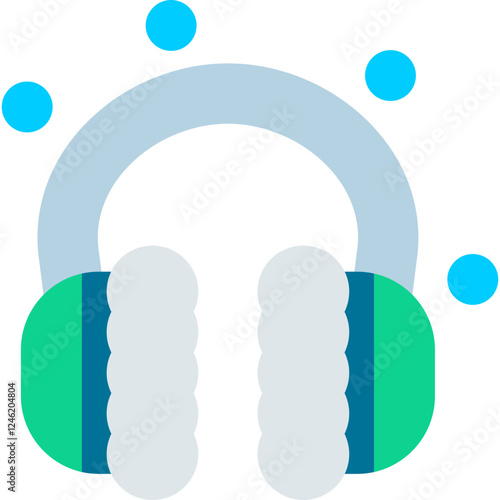 Earmuff Vector Icon