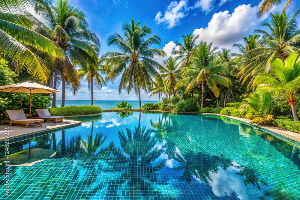 Stunning pool with infinity edge, tropical views. Your dream getaway. Stunning pool with infinity edge, tropical views. Your dream getaway.