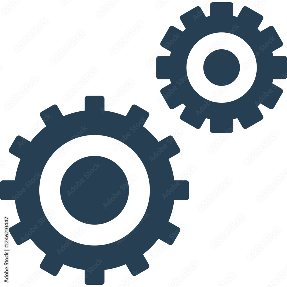 Setting Vector Icon Setting Vector Icon