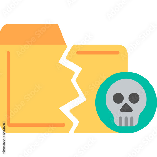 Infected Files Vector Icon