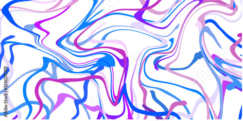 Wallpaper Mural Minimalist colorful wavy background, minimalist marble motif background, psychedelic background Torontodigital.ca