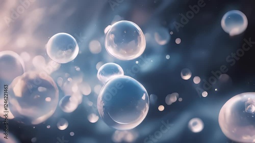 Wallpaper Mural Blue Bubbles in Motion beautiful Floating Bubbles with Soft Blue Hue, Magical Blue Bubbles Floating  Captivating 4K Footage of Colorful Soap Bubble Torontodigital.ca