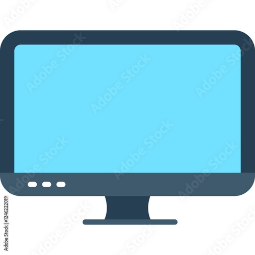 Lcd Vector Icon
