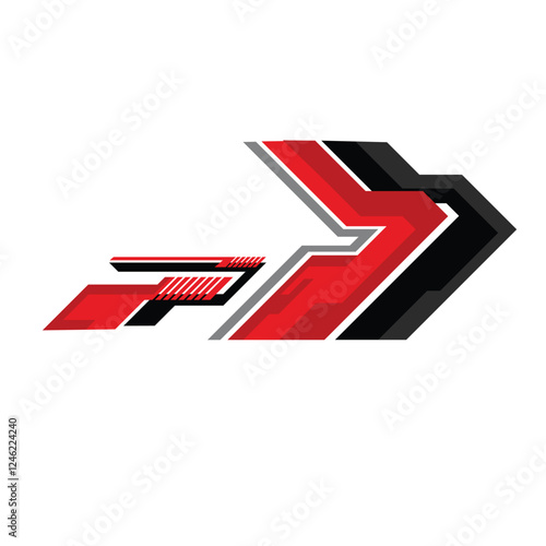 vector design decal wrap body of cargo van and racing car