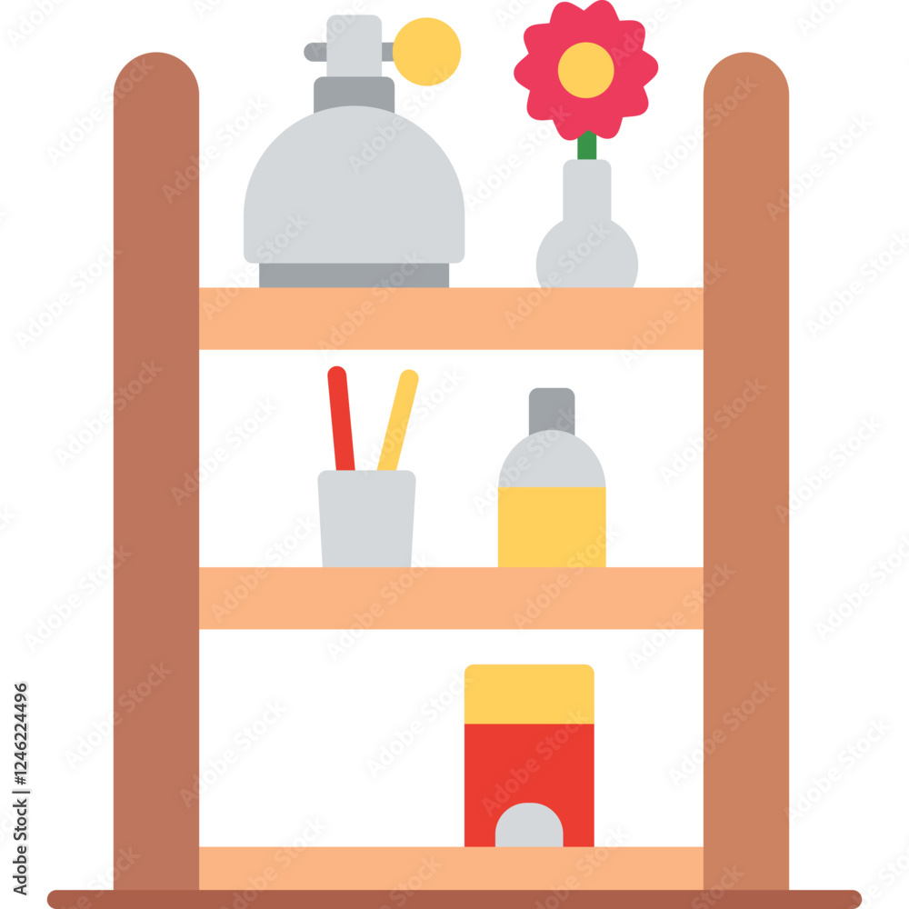 Shelf Vector Icon Shelf Vector Icon