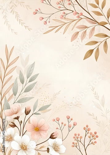 Timeless Neutral Background with Subtle Organic Texture for Elegant Design Projects