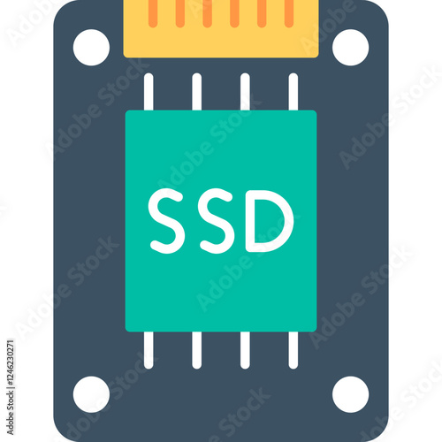 Ssd Vector Icon