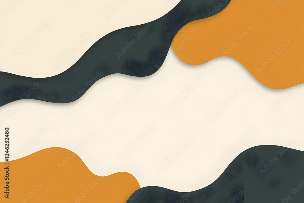 Abstract background with flowing, organic shapes in muted earth tones; ideal for website banners, social media posts, or presentations. Abstract background with flowing, organic shapes in muted earth tones; ideal for website banners, social media posts, or presentations.