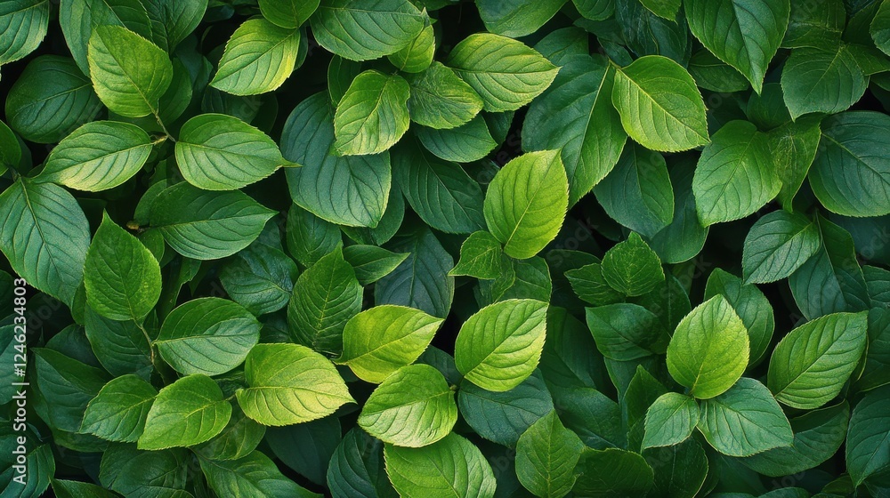 Repeating pattern with fresh green leaves, Repeating green leaf pattern for nature-inspired designs Repeating pattern with fresh green leaves, Repeating green leaf pattern for nature-inspired designs