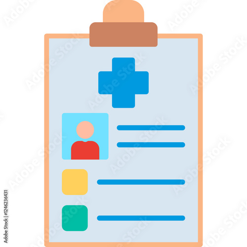 Medical Record Vector Icon