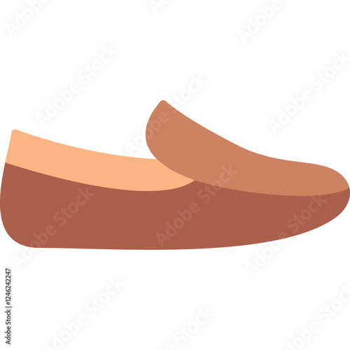 Men's Loafers Vector Icon