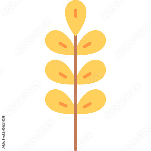 Barley Vector Icon