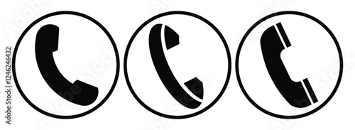 phone icon vector file, phone icon, phone icon set. eps 888