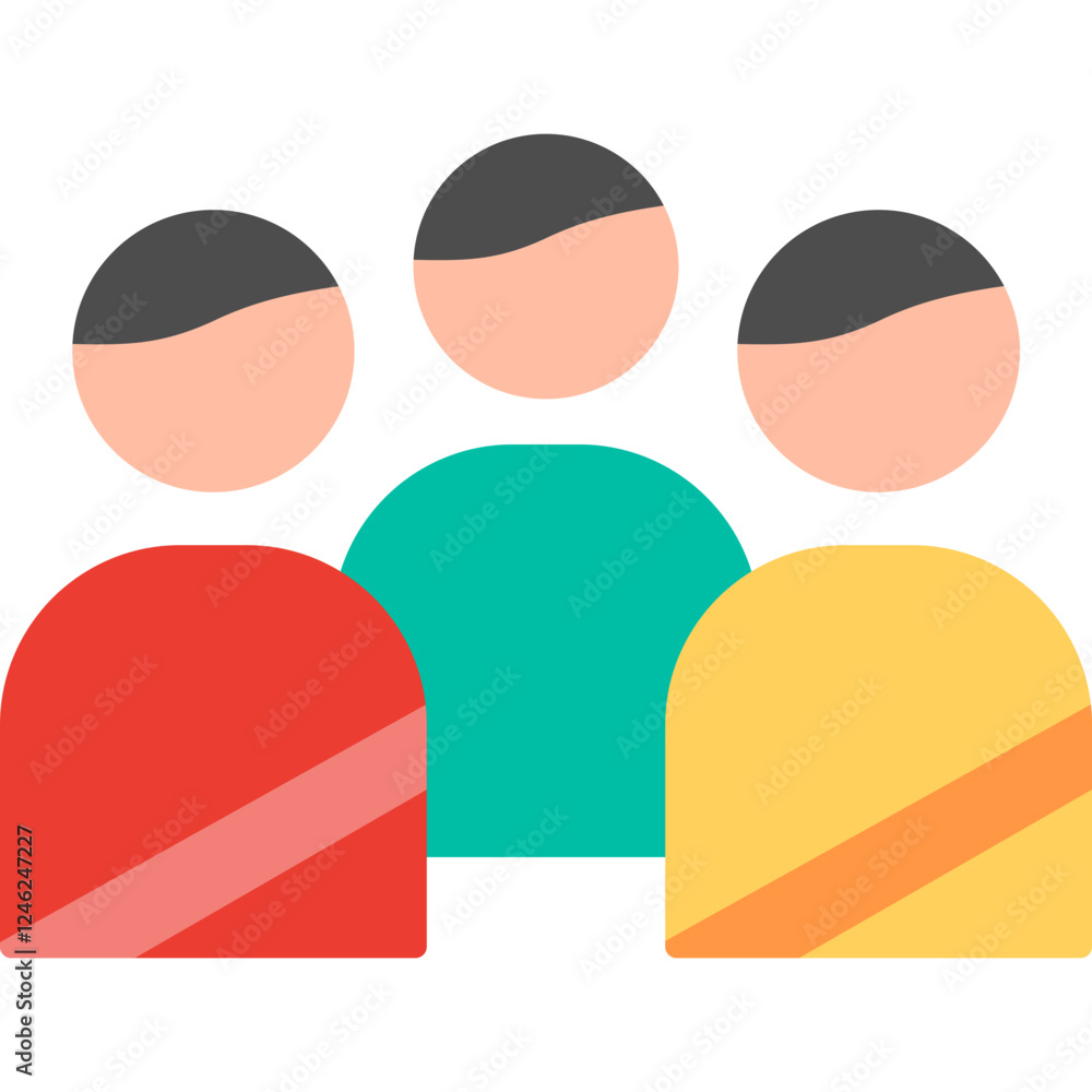 Fototapeta premium Voters Vector Icon