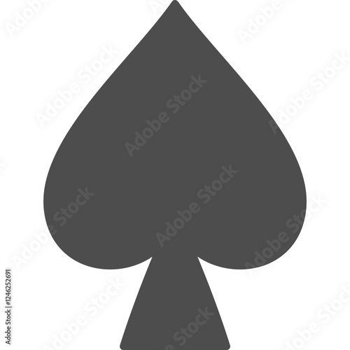 Spade Vector Icon