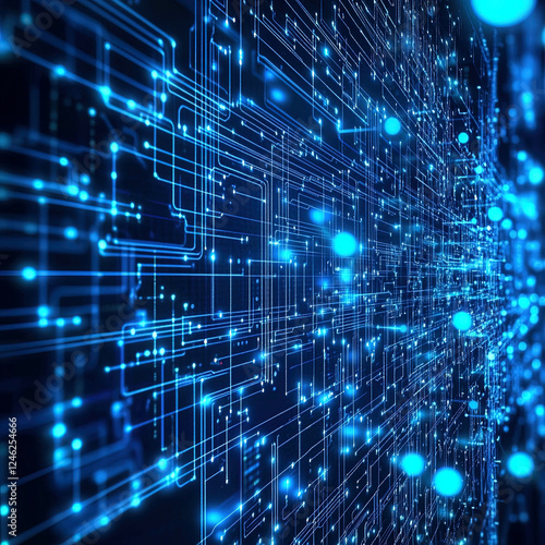 Blue Data Flow