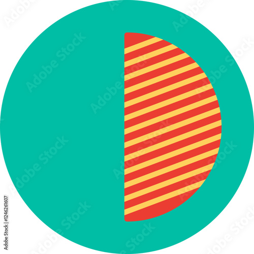 Unique Contrast Vector Icon