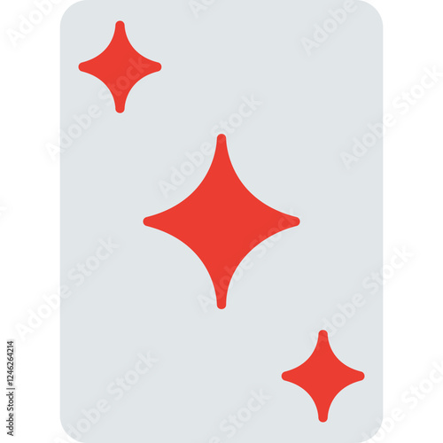 Unique Card Vector Icon