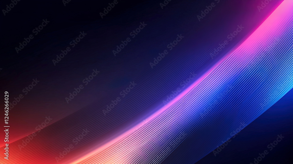 Gradient neon waves Gradient neon waves