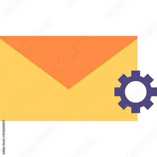 Message Settings Vector Icon