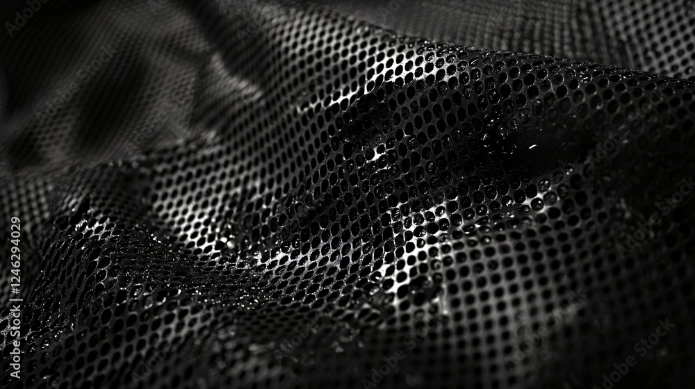 Black mesh fabric texture background. Website design Black mesh fabric texture background. Website design