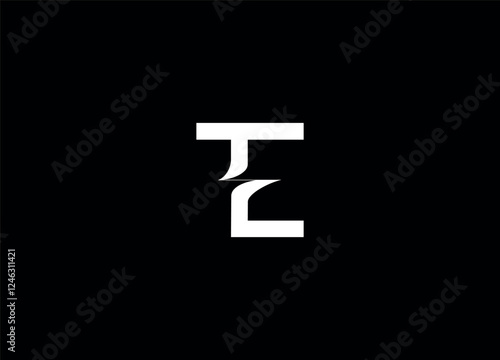 TE Logo Design Creative and Modern Logo Design