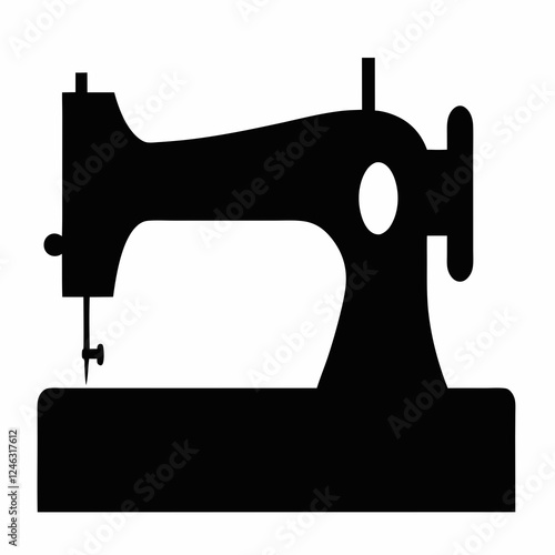  swing Machine vector silhouette, AI generated vector