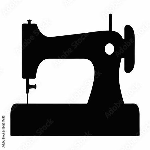  swing Machine vector silhouette, AI generated vector