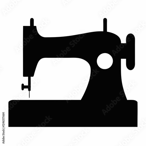 swing Machine vector silhouette, AI generated vector
