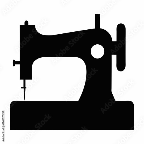  swing Machine vector silhouette, AI generated vector