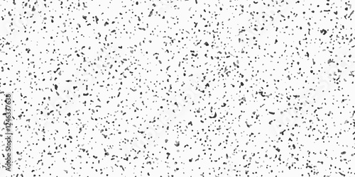 Terrazzo flooring marble stone wall texture abstract background. Quartz surface white background texture for bathroom or kitchen countertop. Terrazzo seamless pattern vector illustration.