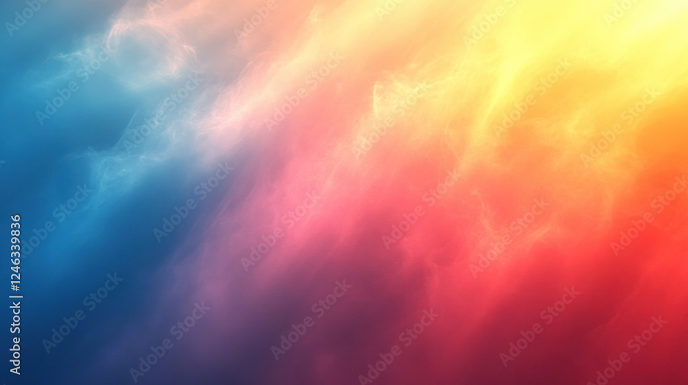 Obraz premium Simple backgrounds with soft, gradient pastel colors transitioning gently from one to another