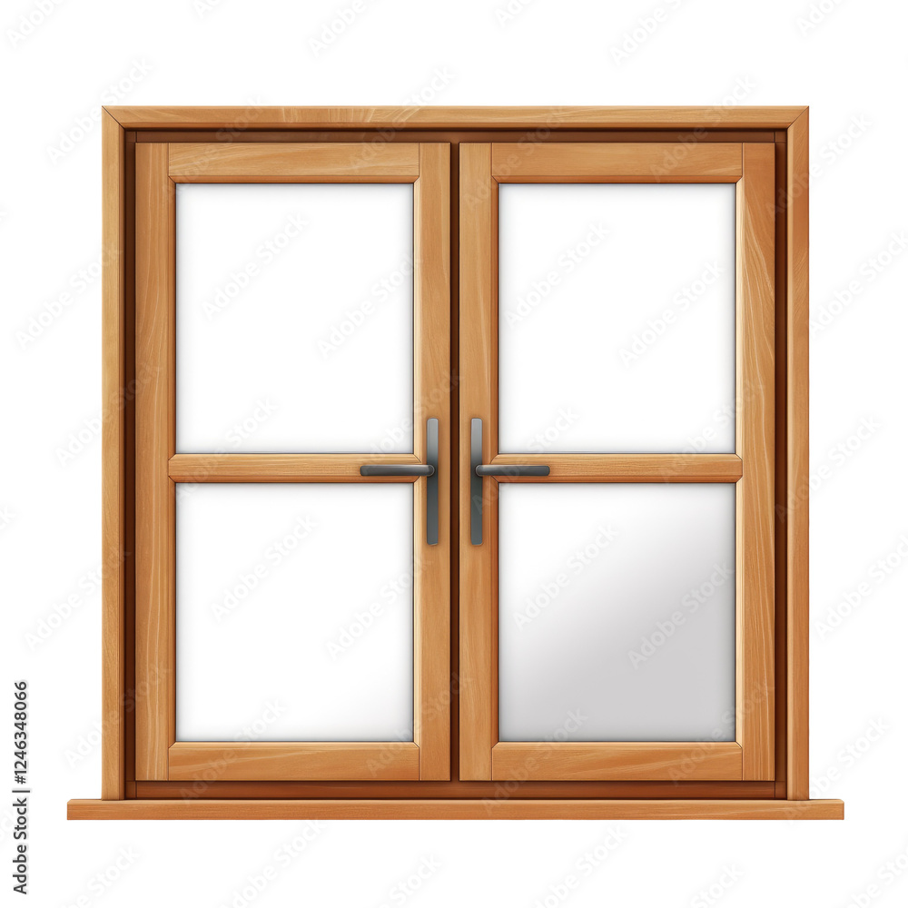 old wooden window frame isolated on transparent background Remove png, Clipping Path, pen tool old wooden window frame isolated on transparent background Remove png, Clipping Path, pen tool