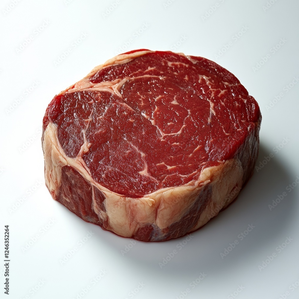 Fototapeta premium Food Meat Beef Steak Veal Delmonico steak Red meat Ingredient Flat iron steak Goat meat