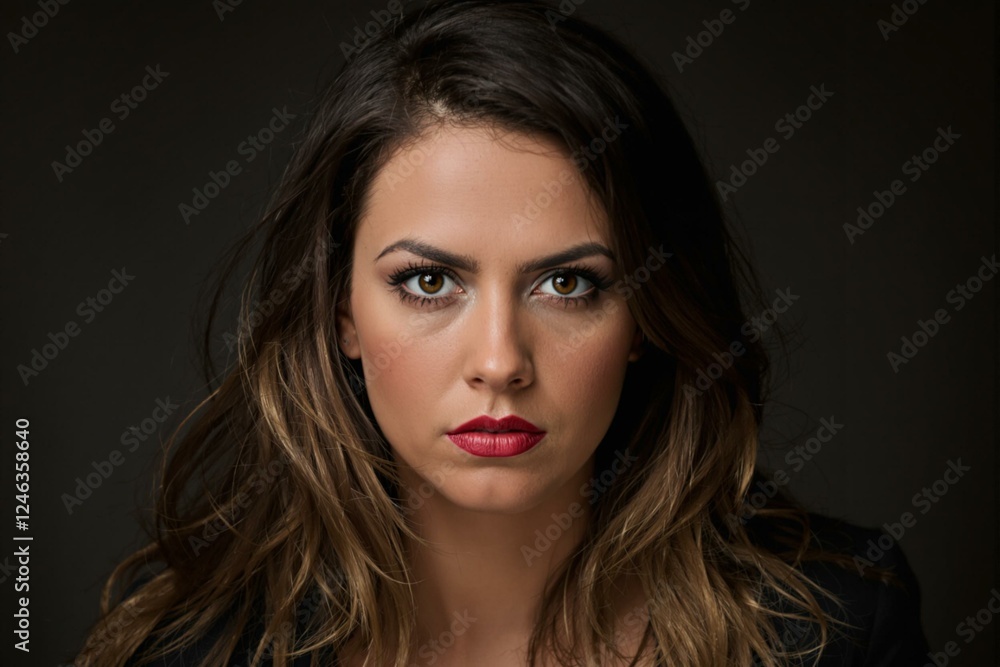 Confident Female Portrait with Attitude Confident Female Portrait with Attitude